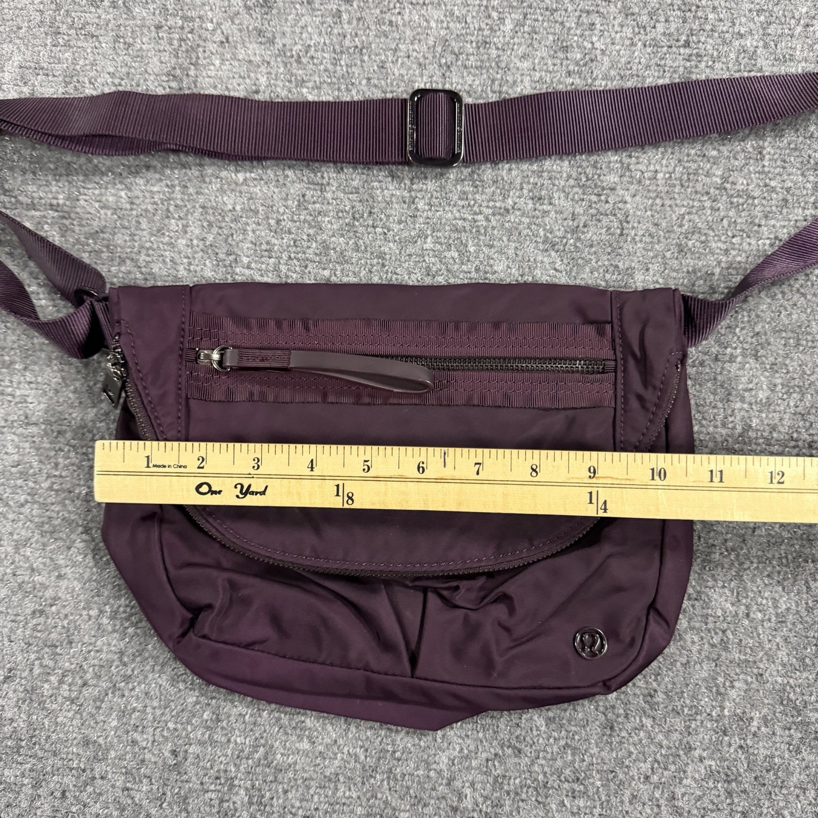 Lululemon All Night Festival Bag II 5L Plum Purple Nylon Crossbody