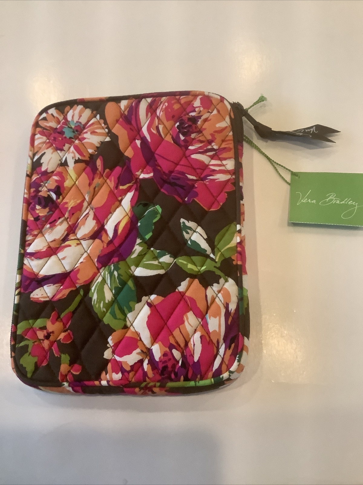 NWT~ Vera Bradley English Rose Tablet E reader Sleeve