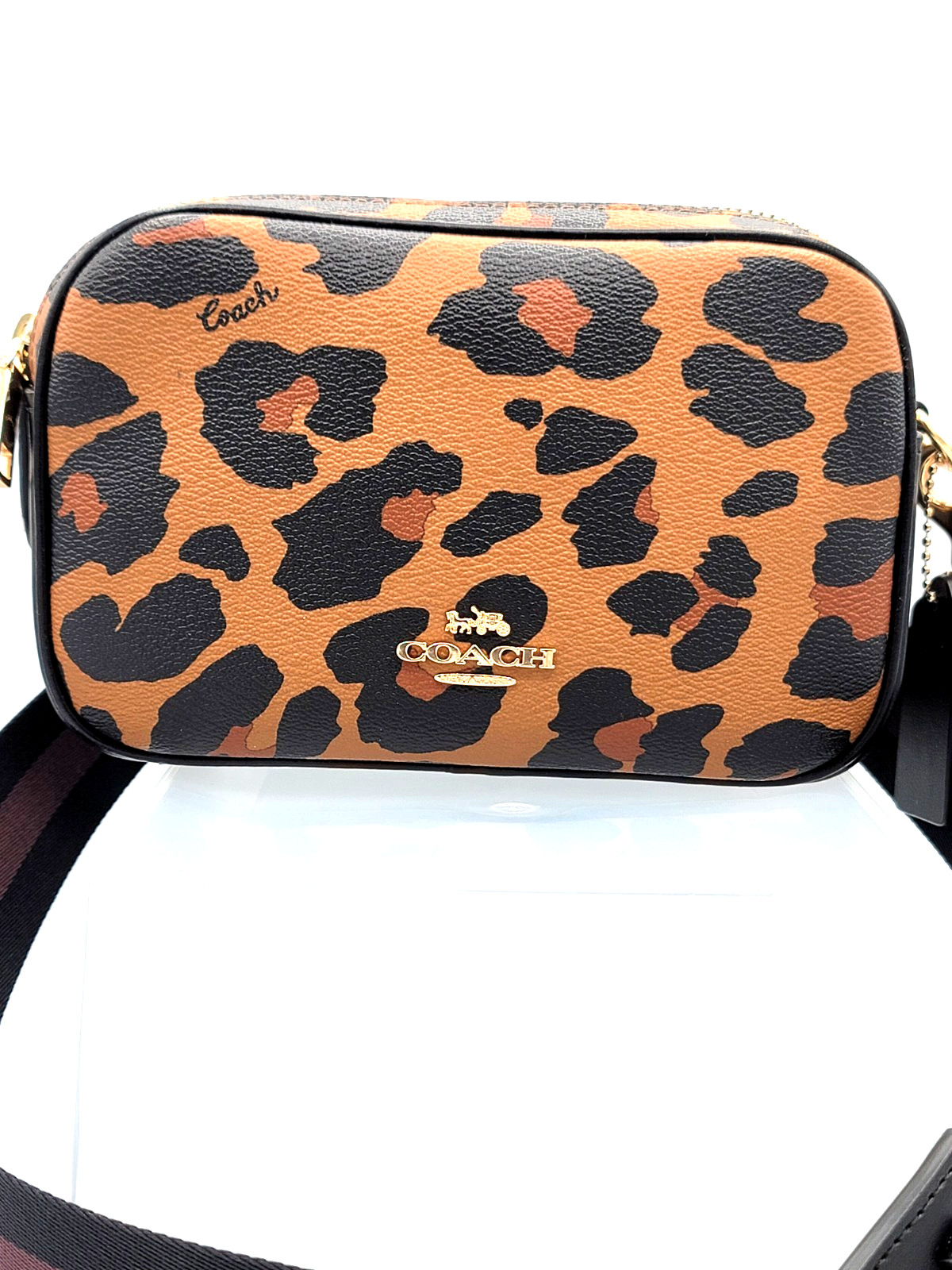 COACH Jes Crossbody 20 Leopard Print-C2123