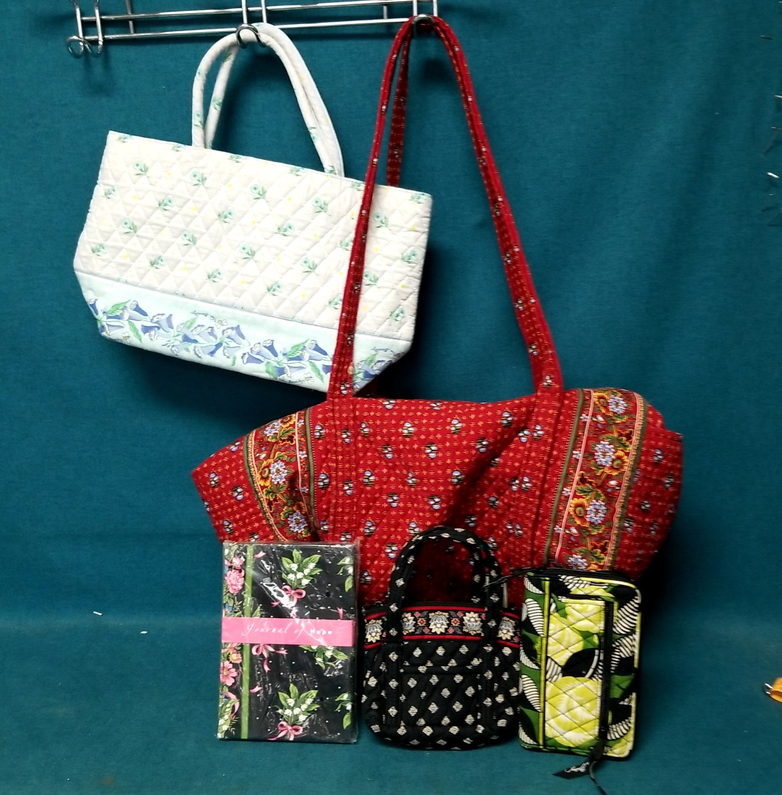 NWT EUC Small Vera Bradley Quilted Bag Purse Accessories Lot