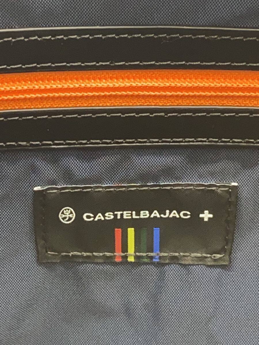 Castelbajac Leather Tote Bag Black Women Used Authentic