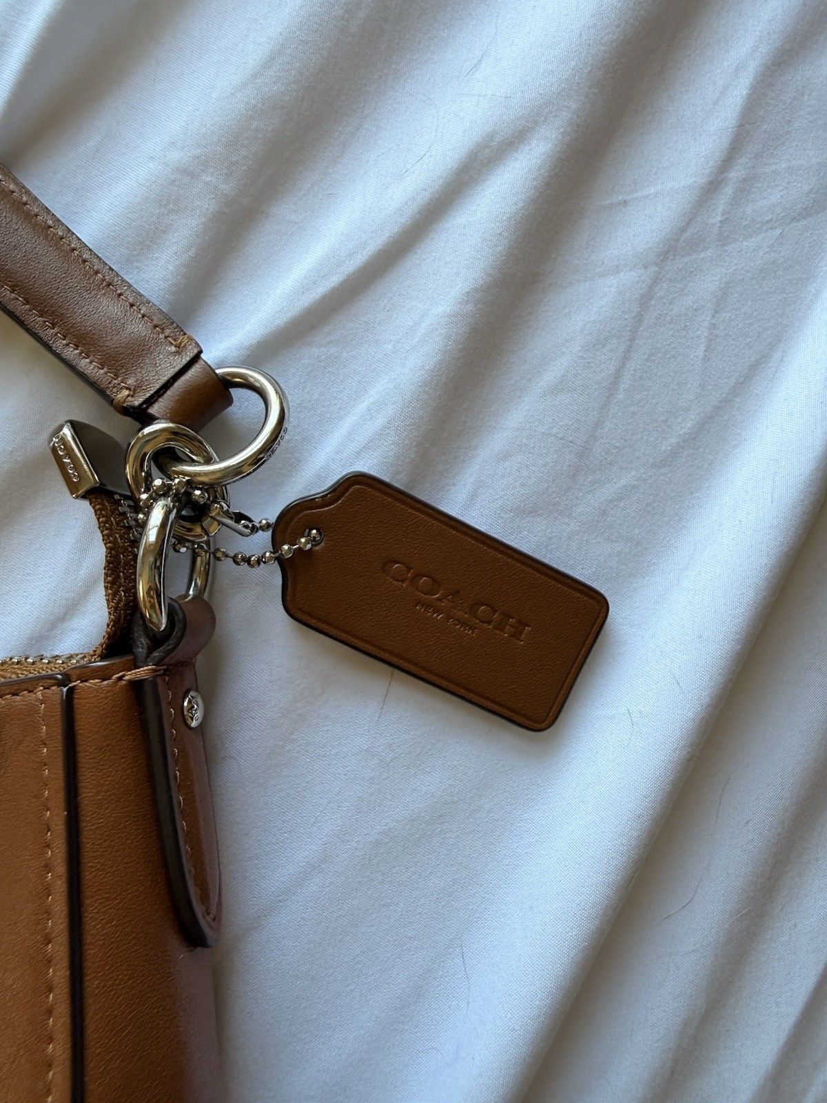 Coach Chelsea Chestnut Brown Hobo Shoulder Bag Purse