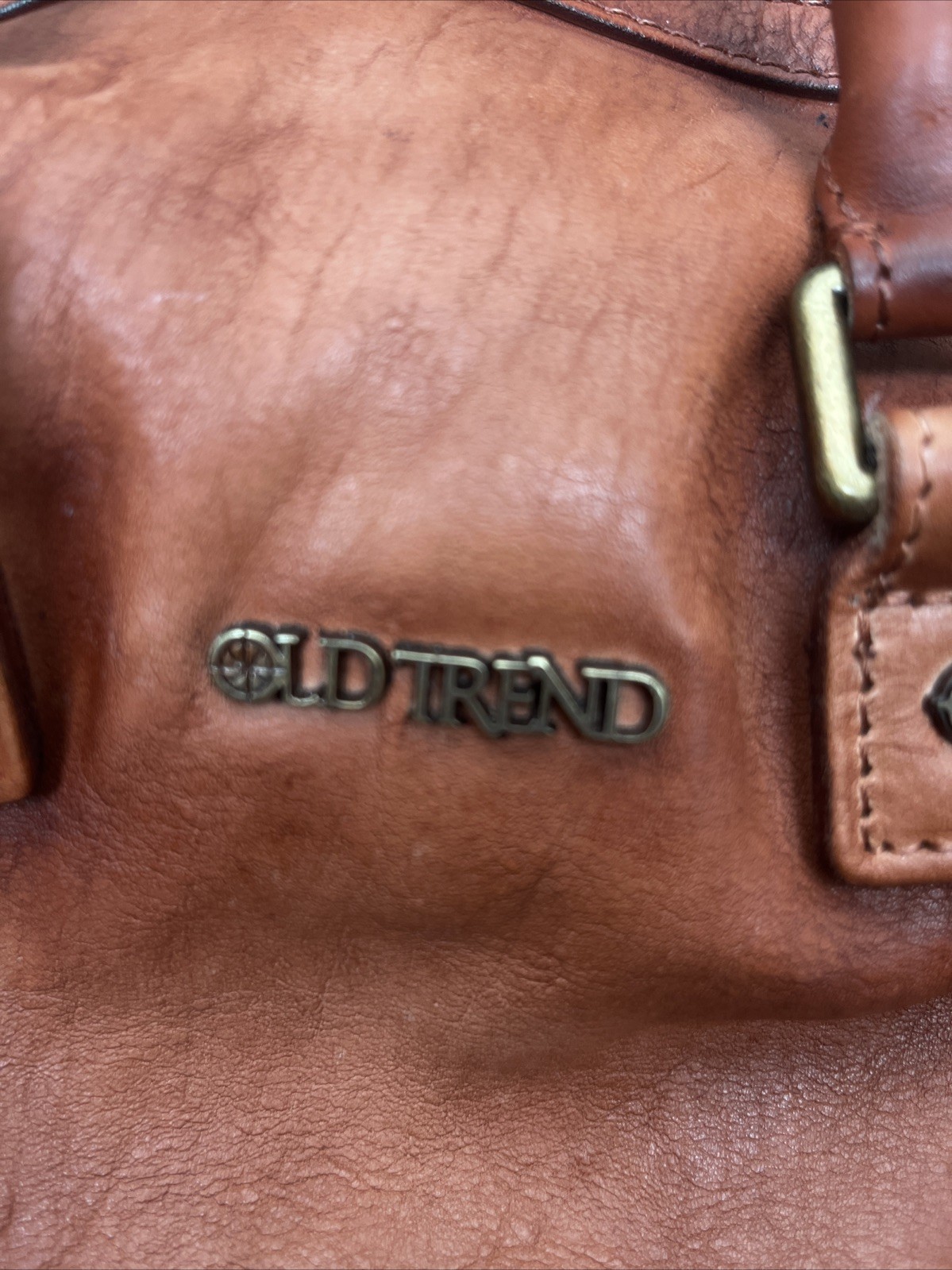 Old Trend Mini Trunk Crossbody Leather Bag