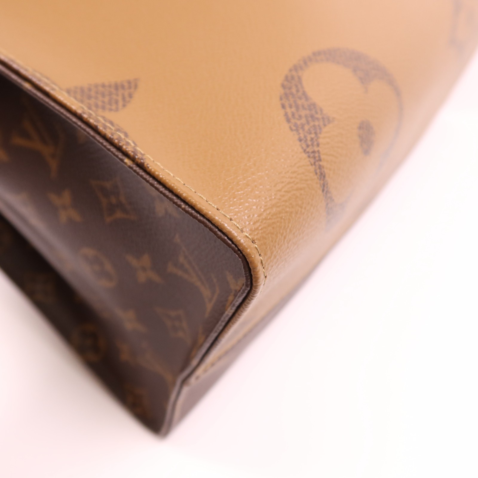 LOUIS VUITTON LV GHW OnTheGo GM 2 Way Shoulder Tote Bag M45320 Monogram Giant