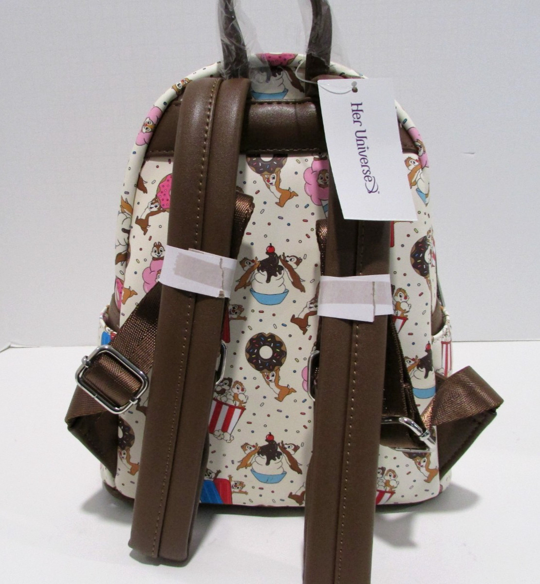 Loungefly Disney Chip & Dale Sweet Treats Mini Backpack NWT