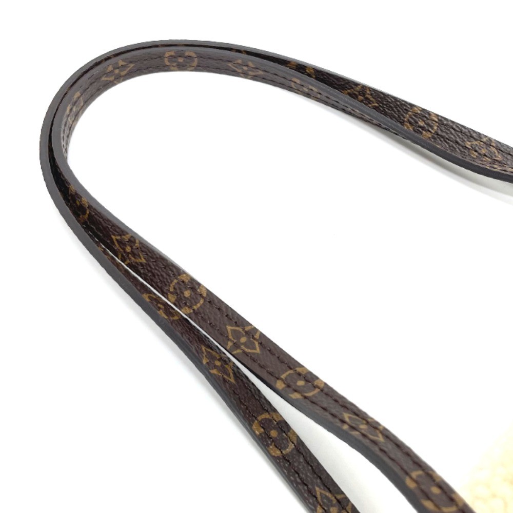 LOUIS VUITTON M56960 Shearing Neverfull MM Tote Bag Calf Leather Black