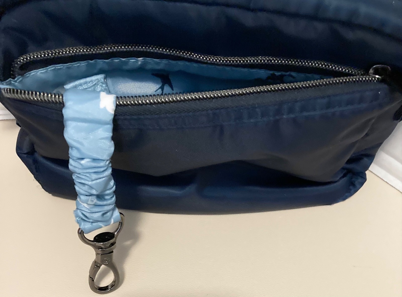 Lug Indigo Blue Navy Mini Ranger Crossbody Bag w/Top Handle – Pre-Owned Ret. $70