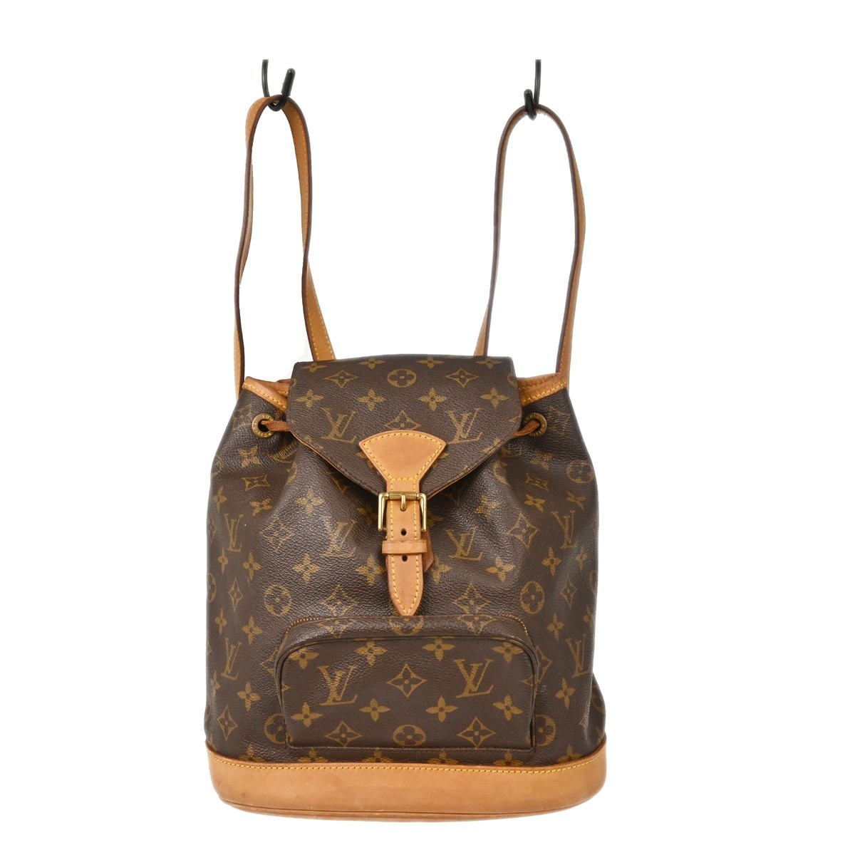 Best07 LOUIS VUITTON MONTSOURIS MM BACKPACK BAG MONOGRAM M51136 SP0030 NQ11021