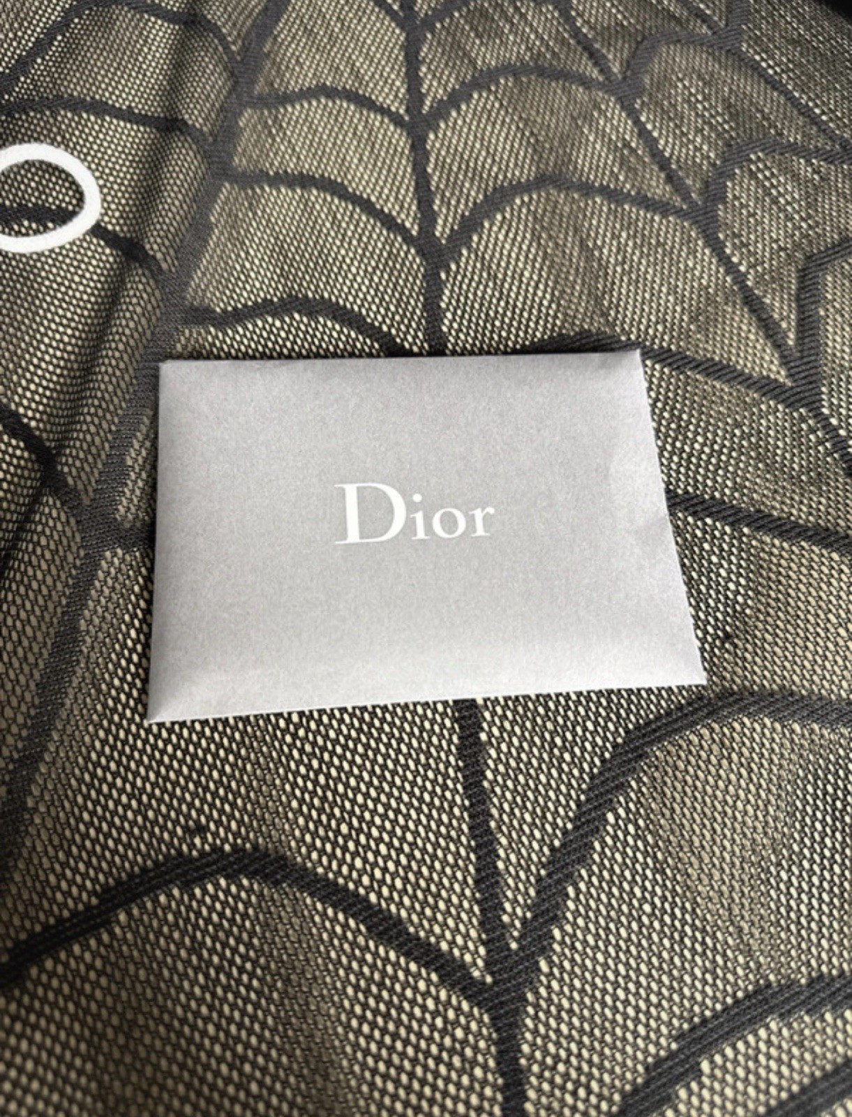 Dior Lady D-Lite Medium Paris Map Embroidery Canvas Tote Bag Strap