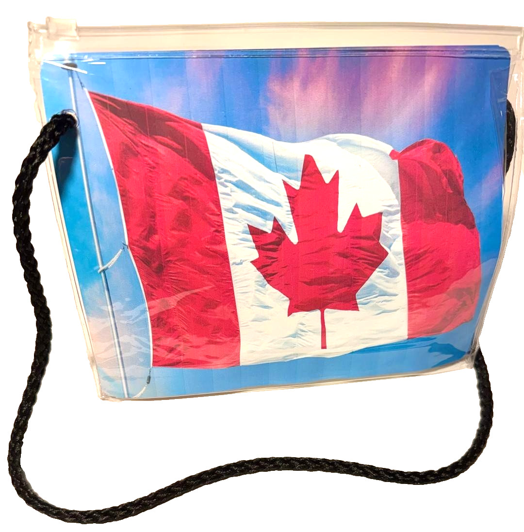 “FLAG OF CANADA” Fun Handbag! PERSONALIZE BACK w/Photos, Images, Text, ANYTHING!