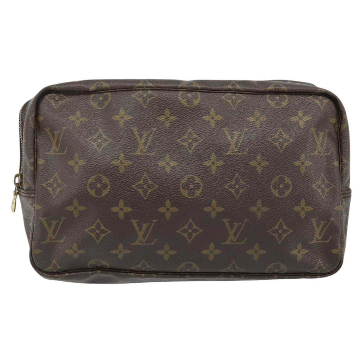 LOUIS VUITTON Monogram Trousse Toilette 28 Clutch Bag M47522 LV Auth BAZ228