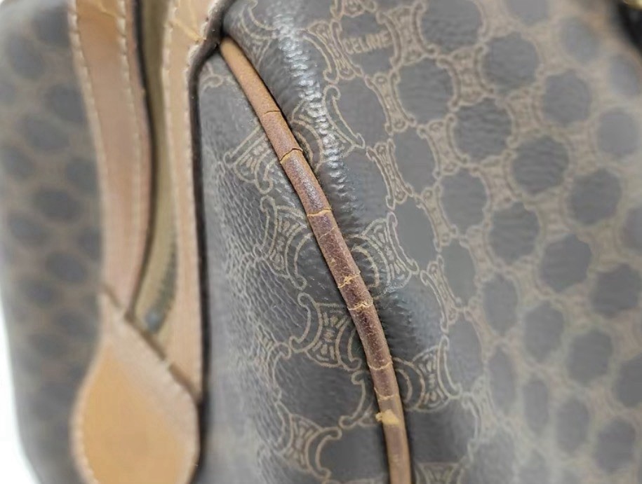 CELINE Macadam Boston Bag | Brown Monogram