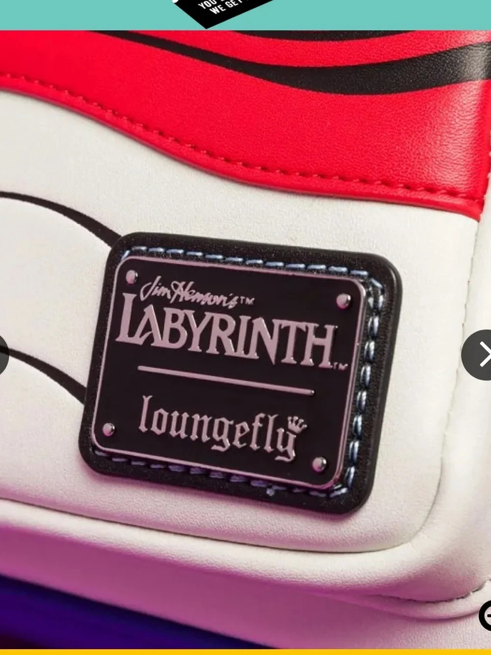 Loungefly TruffleShuffle Labyrinth Worm Cosplay Mini Backpack