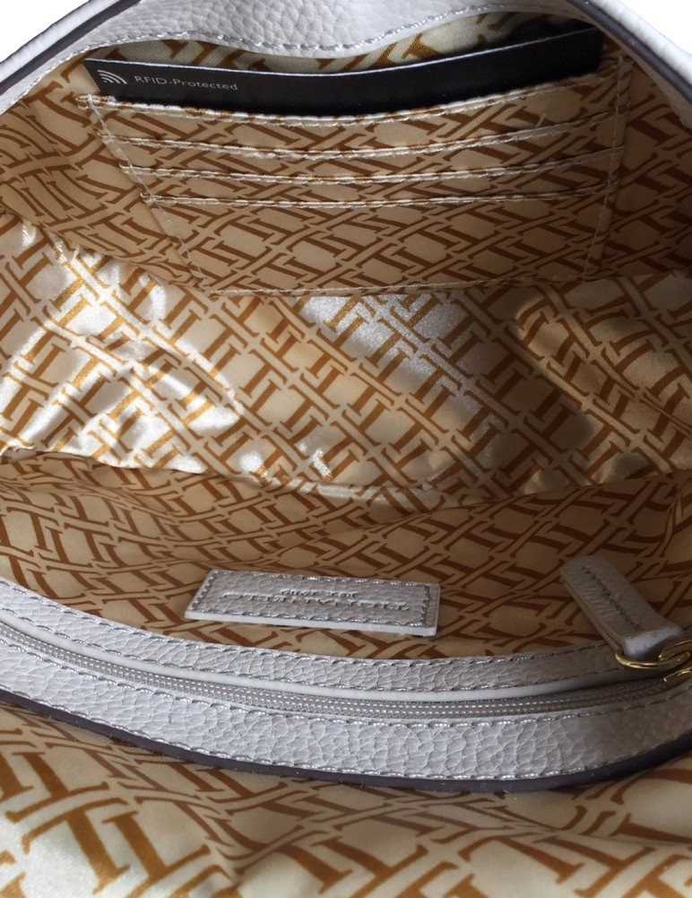 NWT Tignanello Lillie Saddle Cross Body W/RFID Protection, Sand Color MSRP: $129