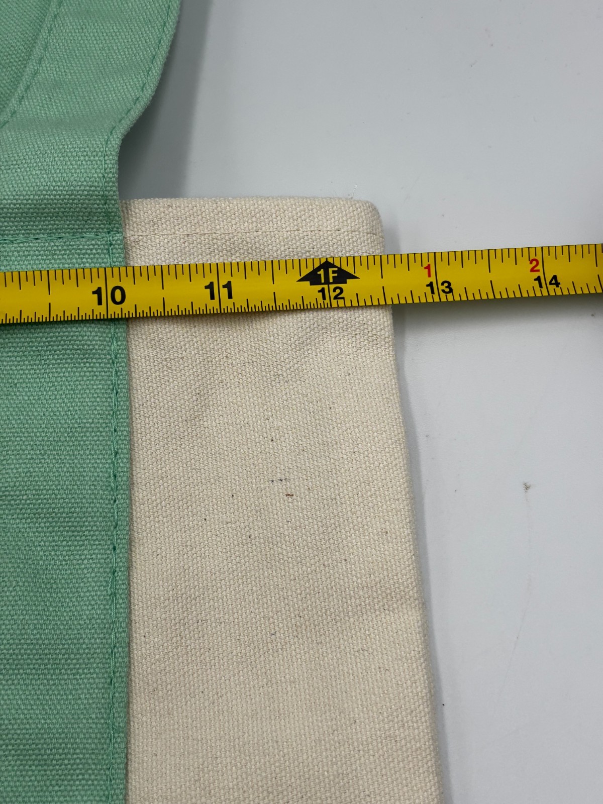 Trader Joe’s Easter Mini Canvas Tote Bag Pastel Green New With Tags Limited 2026