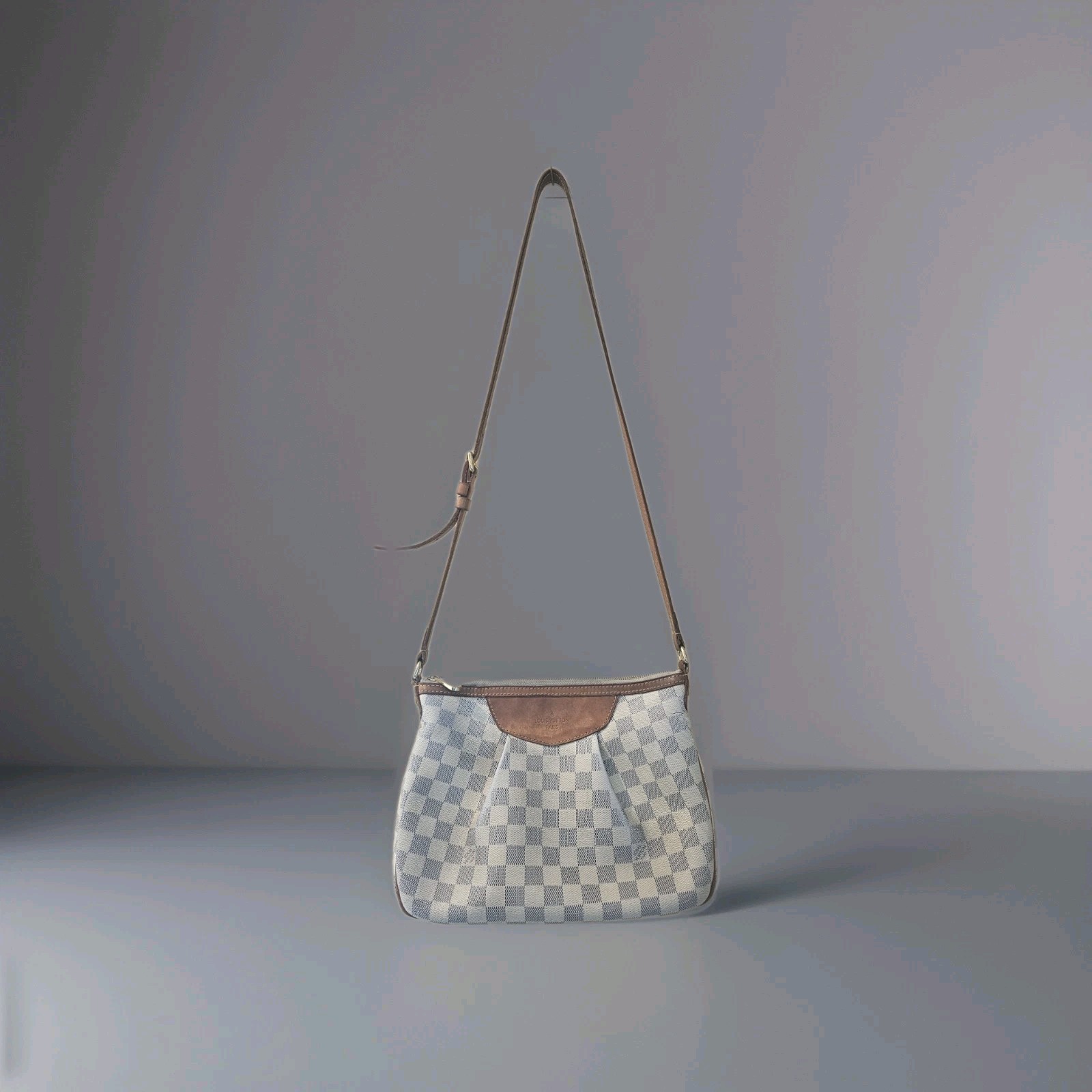 Louis Vuitton Siracusa Shoulder Bag PM Leather Wt