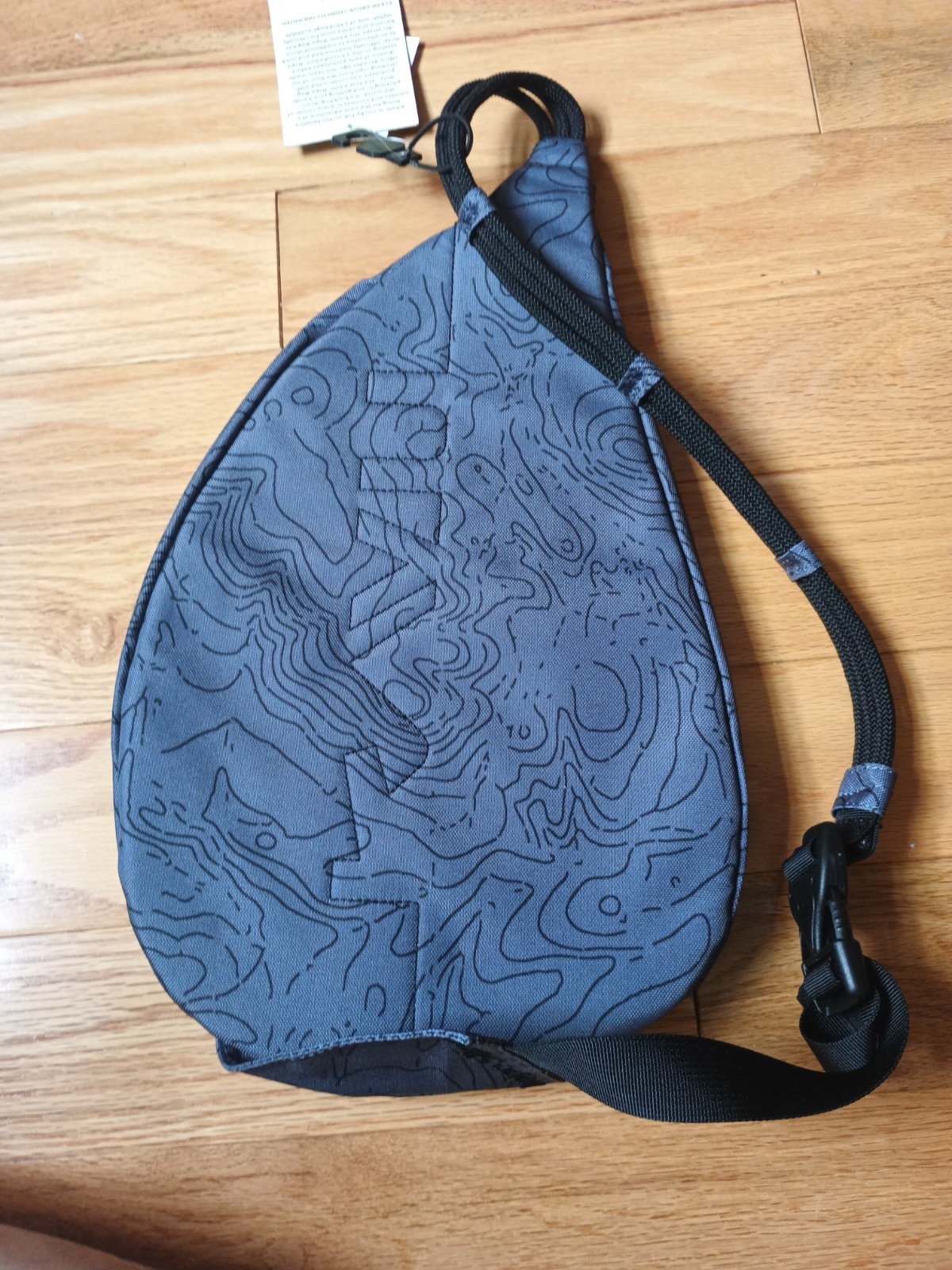 KAVU Mini Rope Sling Bag ~ Stone Topo