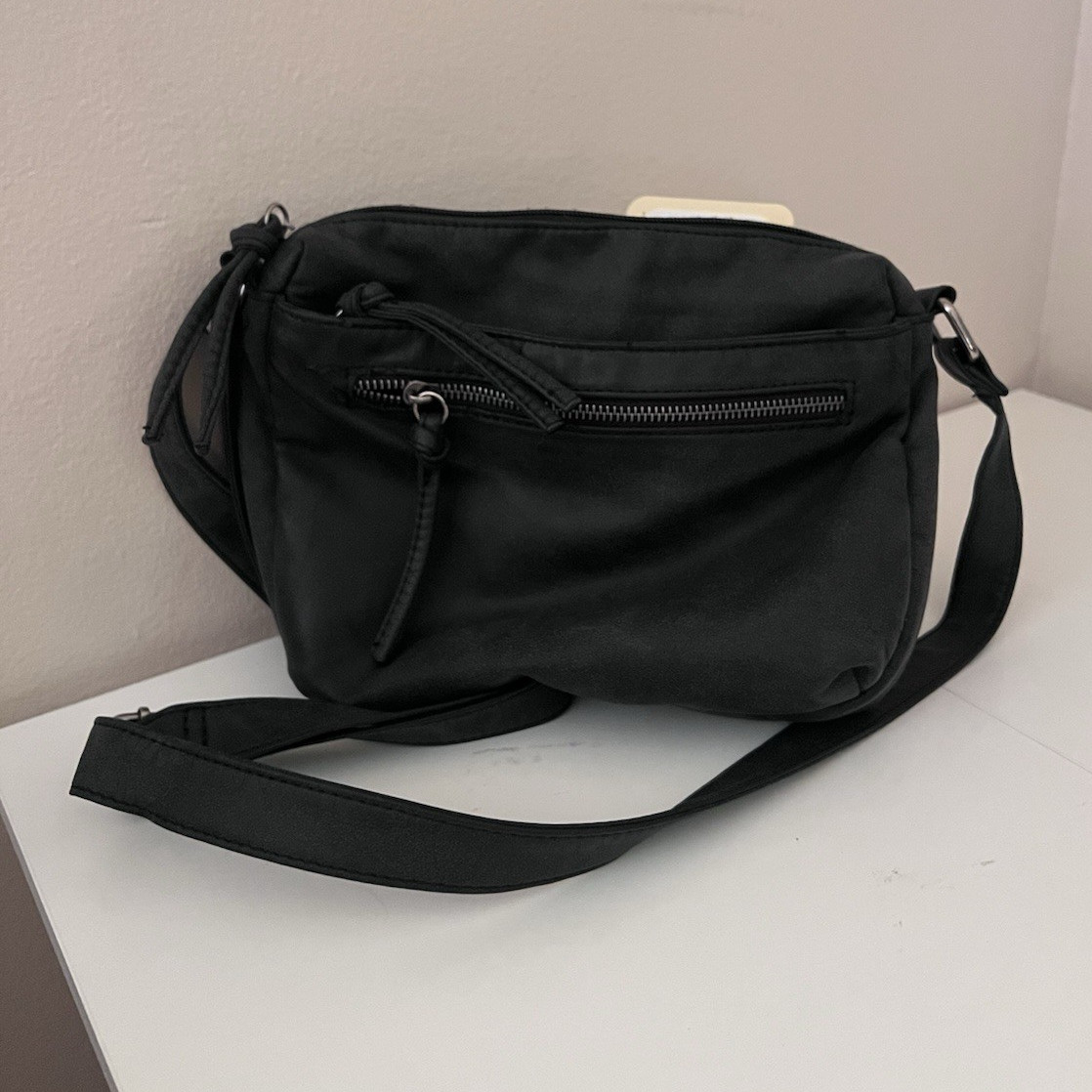 Bueno Dark Gray Crossbody Purse