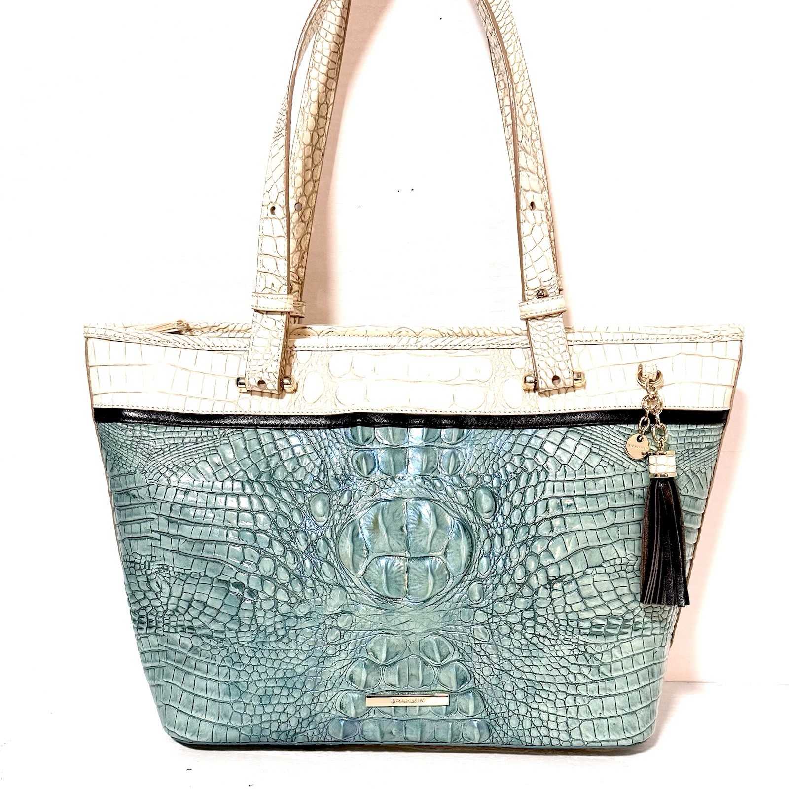 BRAHMIN MEDIUM ASHER ASTRAL MELBOURNE SHOULDER HANDBAG TOTE Excellent Condition