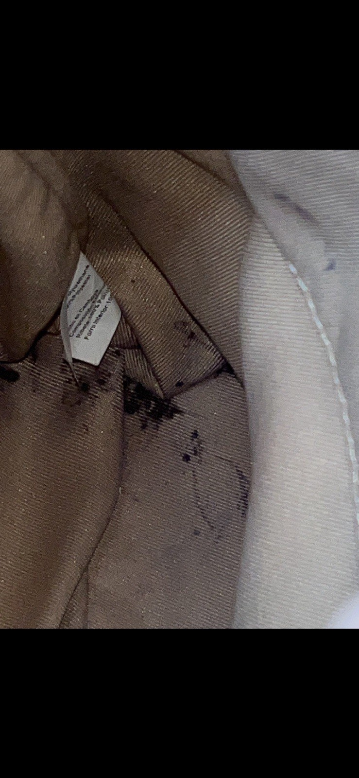 The Sak: Leather Shoulder Bag: Ink Stains See Last 2 Photos