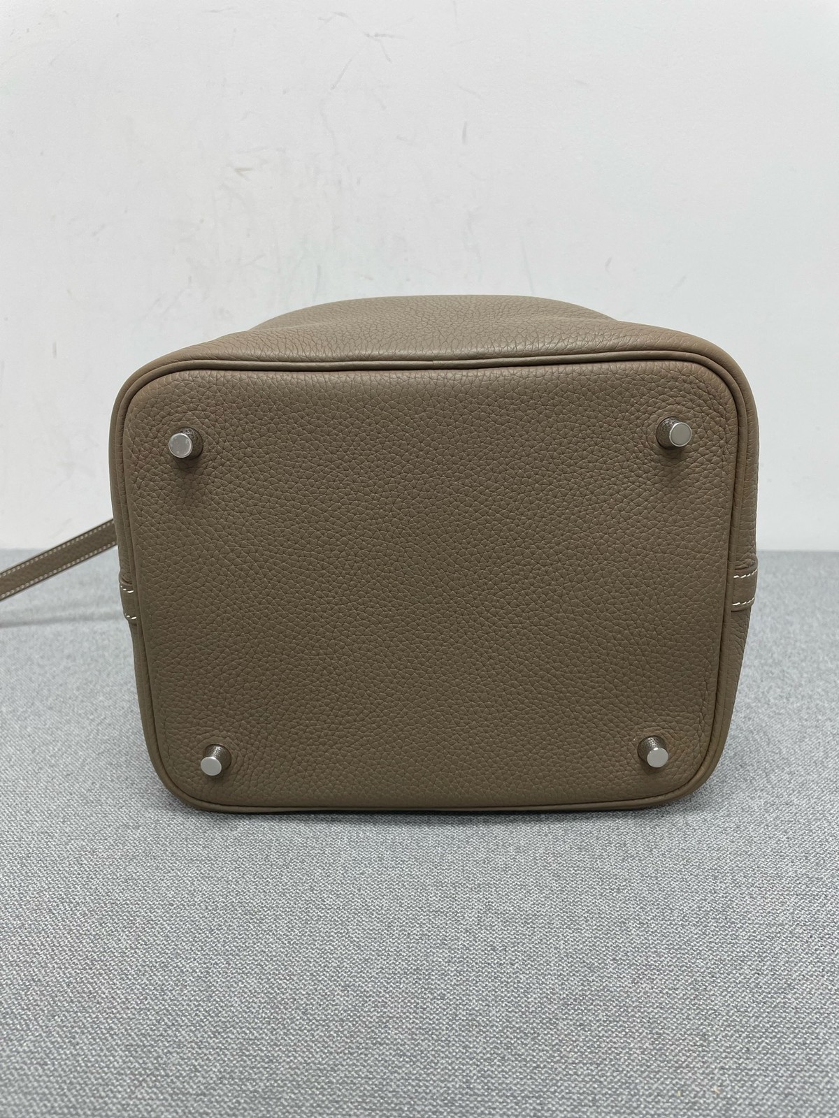 Hermes Picotin Lock 22 Elephant Grey Togo Leather Daily Hand Carry Duty Paid