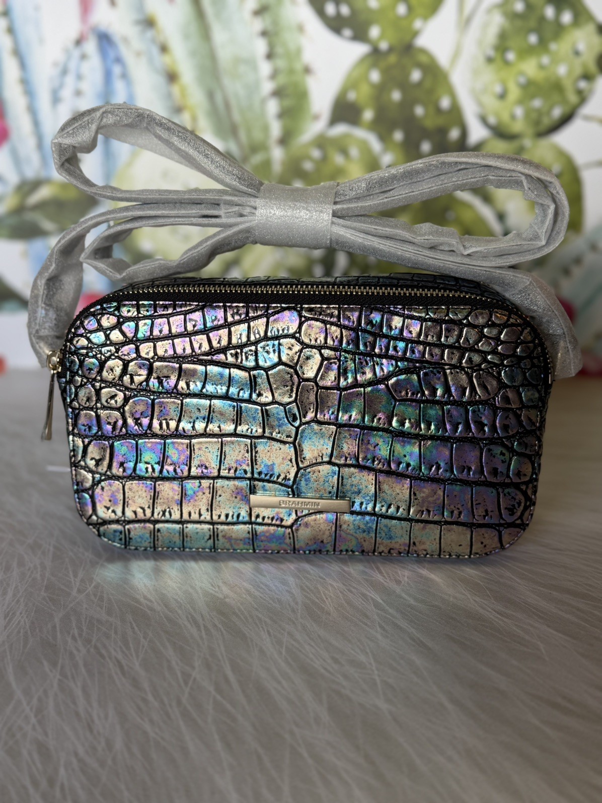Brahmin Galexia Danica crossbody NWT iridesecent metallic BRAHMIN EXCLUSIVE