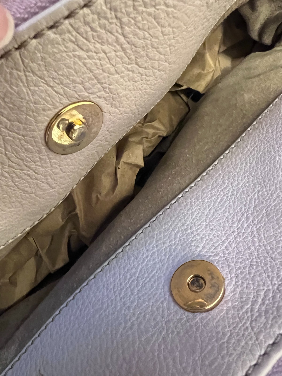 Vintage Marc Jacobs Classic Blake Shoulder bag Satchel Lilac Leather Authentic