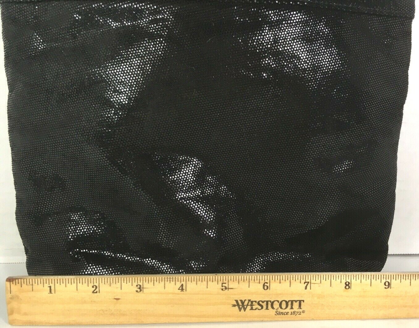 Paris Handbags New York Black Shiny Leather Shoulder Bag