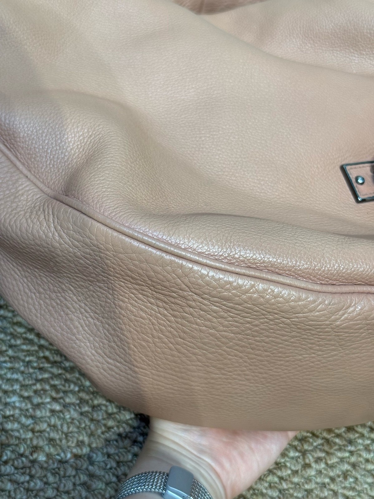 Loewe Pre-Owned Authentic Satchel Pink 36*31*13cm Free Tracked Shipping