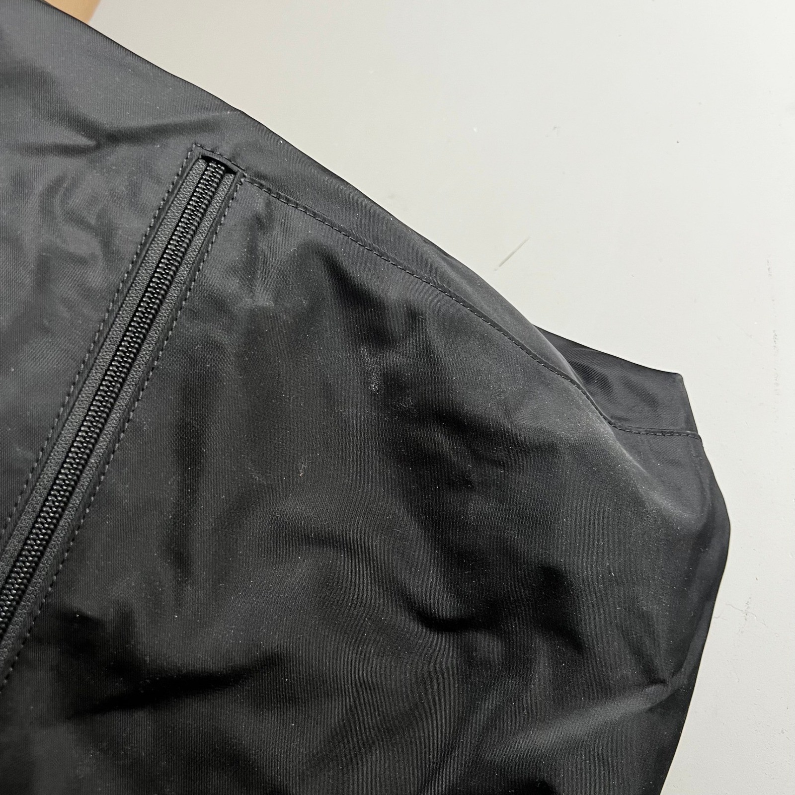 Tumi Just In Case Backpack Black Nylon Gold Hardware Travel Packable Bag