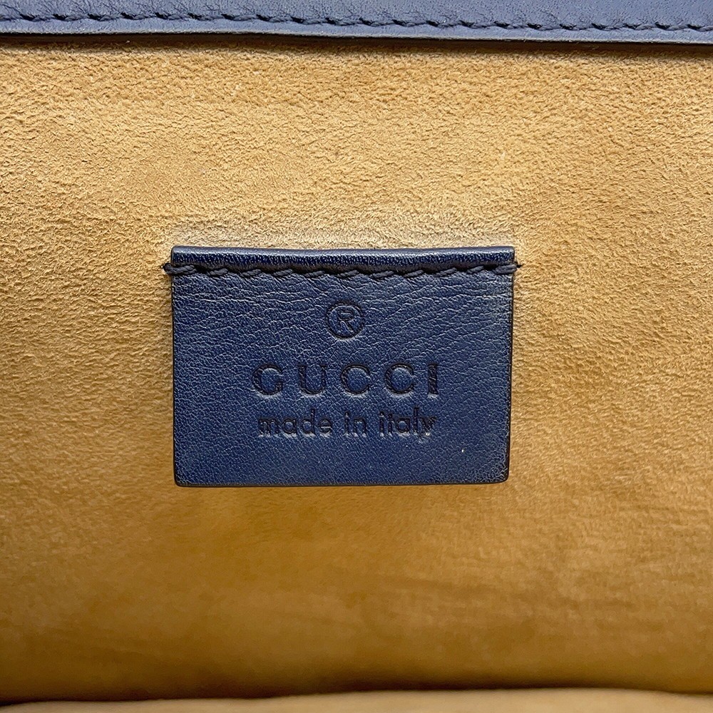 GUCCI Dionysus ChainShoulder Bag Leather White/Blue/Red 403348