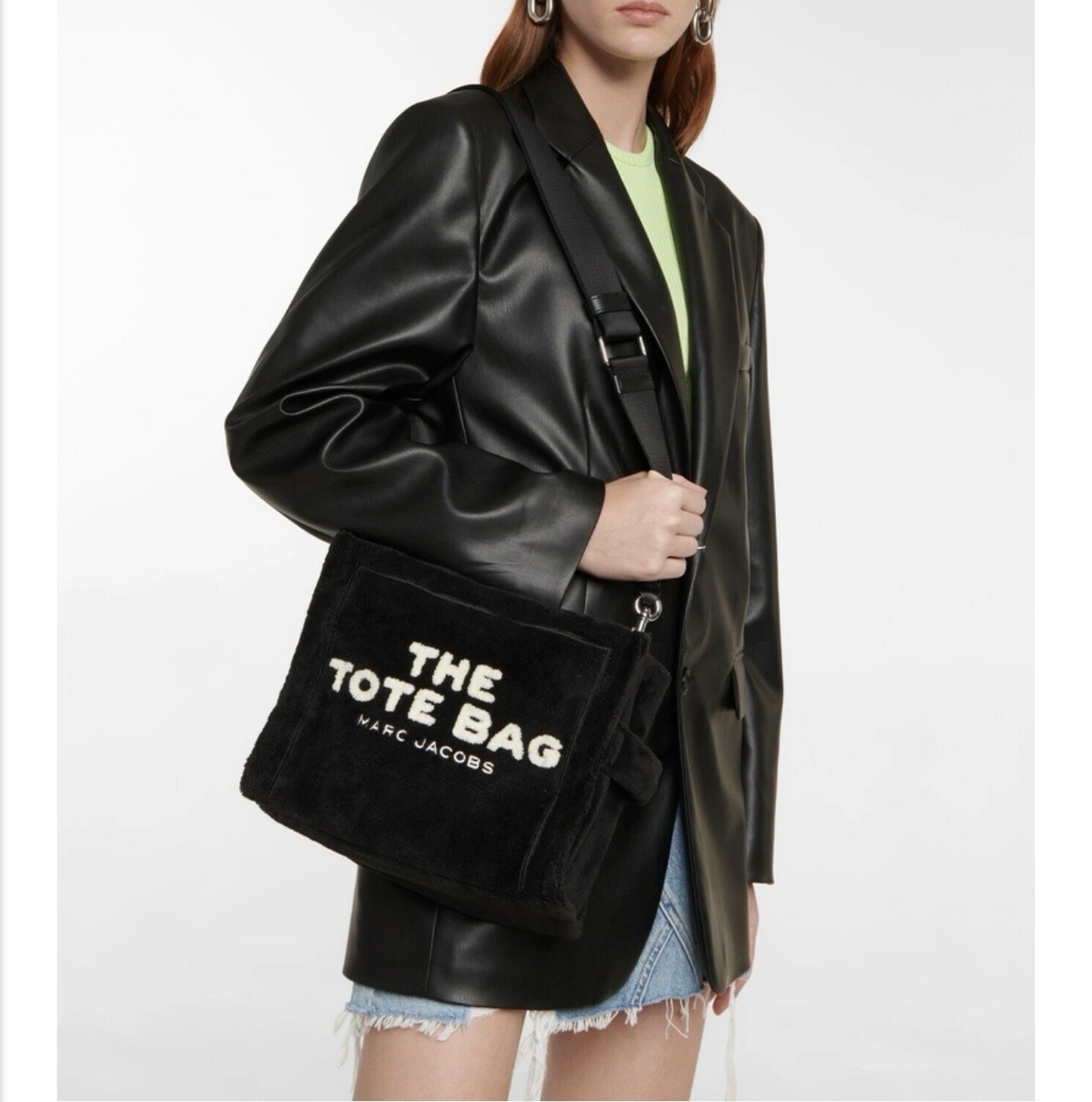 Marc Jacobs Women’s The Terry Small Tote Bag,Black One Size