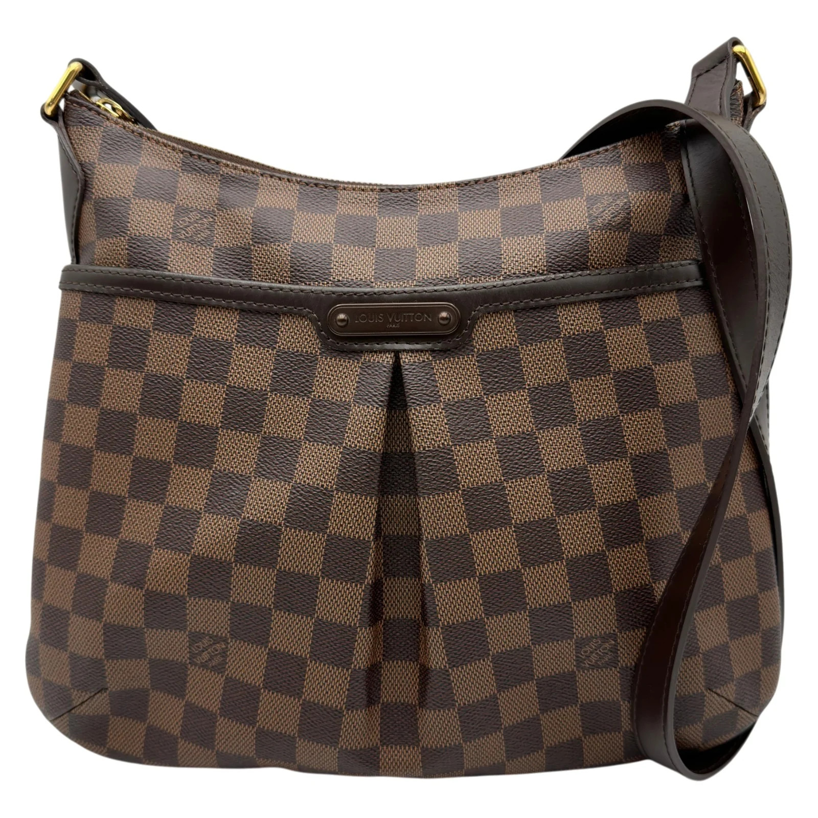 LOUIS VUITTON Bloomsbury PM Brown Leather Shoulder Bag N42251 #OKB3330