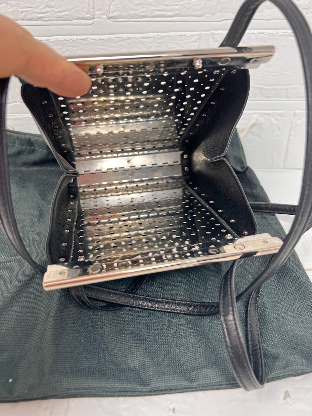 Stainless Wendy Stevens Designer Handbag