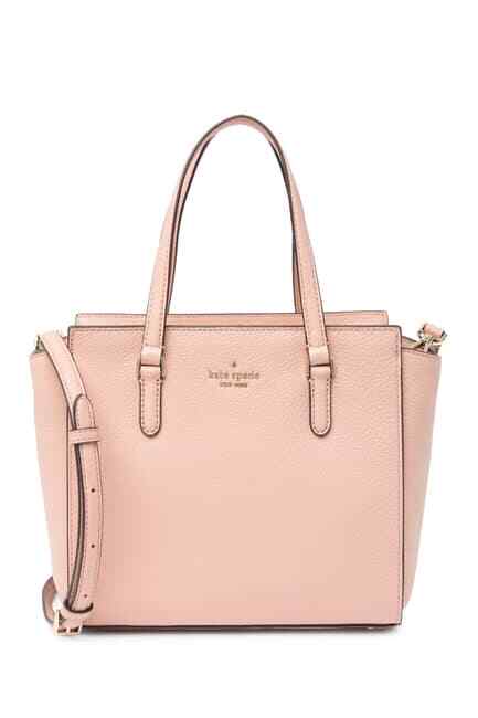 NWT KATE SPADE Jackson Medium Satchel Pebble Leather Bag $359 Original Packaging