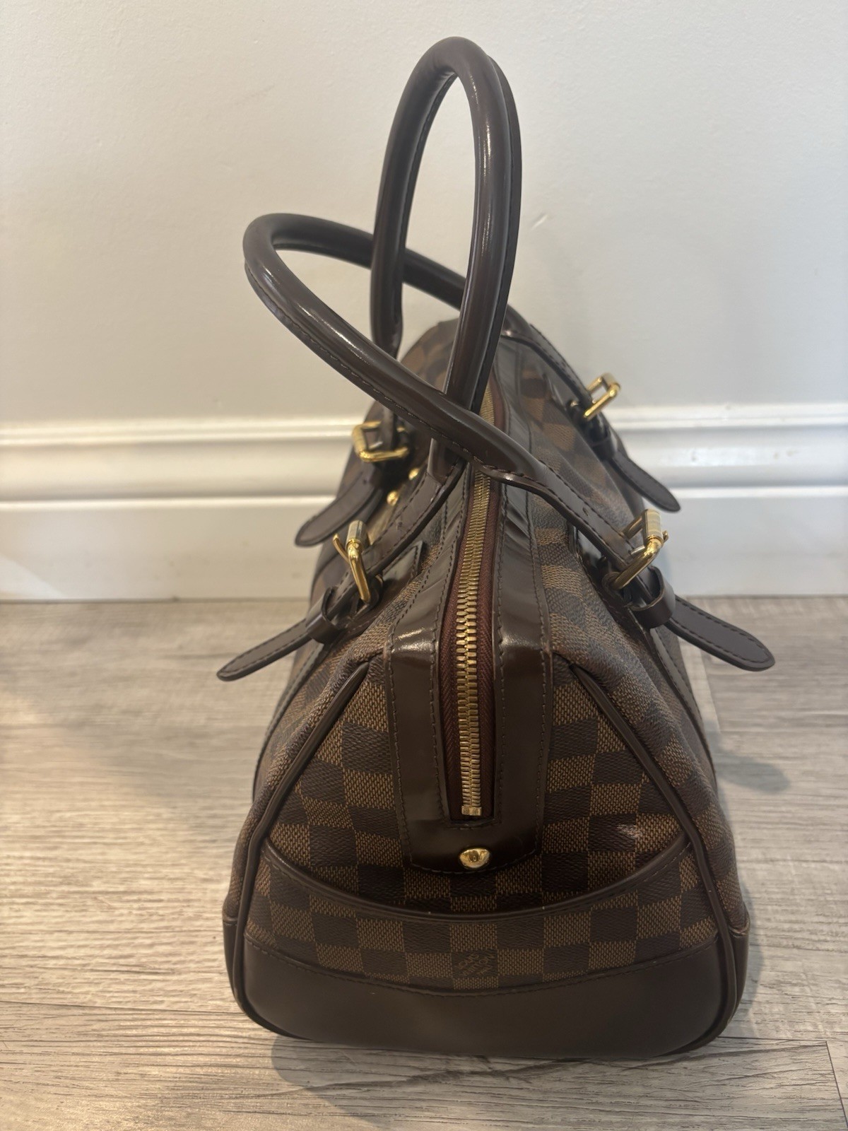 Louis Vuitton Damier Ebene Berkeley Bag- Authentic-