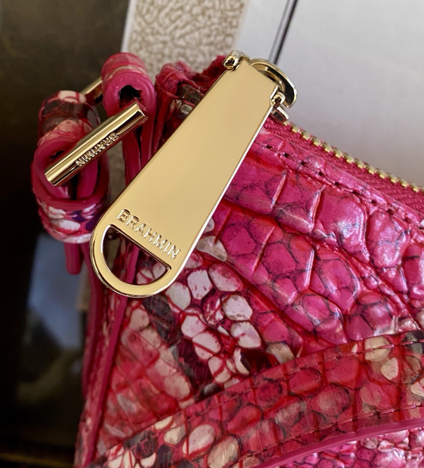 ❤️💕❤️EXCLUSIVE Brahmin Katherine Crown Of Hearts Ombre Melbourne Crossbody