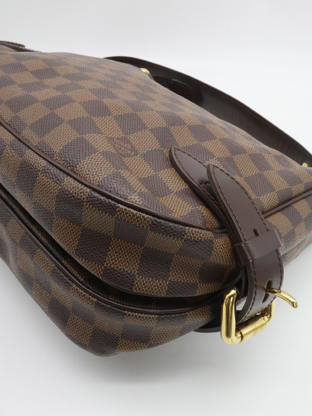 Louis Vuitton Highbury Damier Ebene Shoulder Bag Shoulder Vintage Zip Bag Bronw