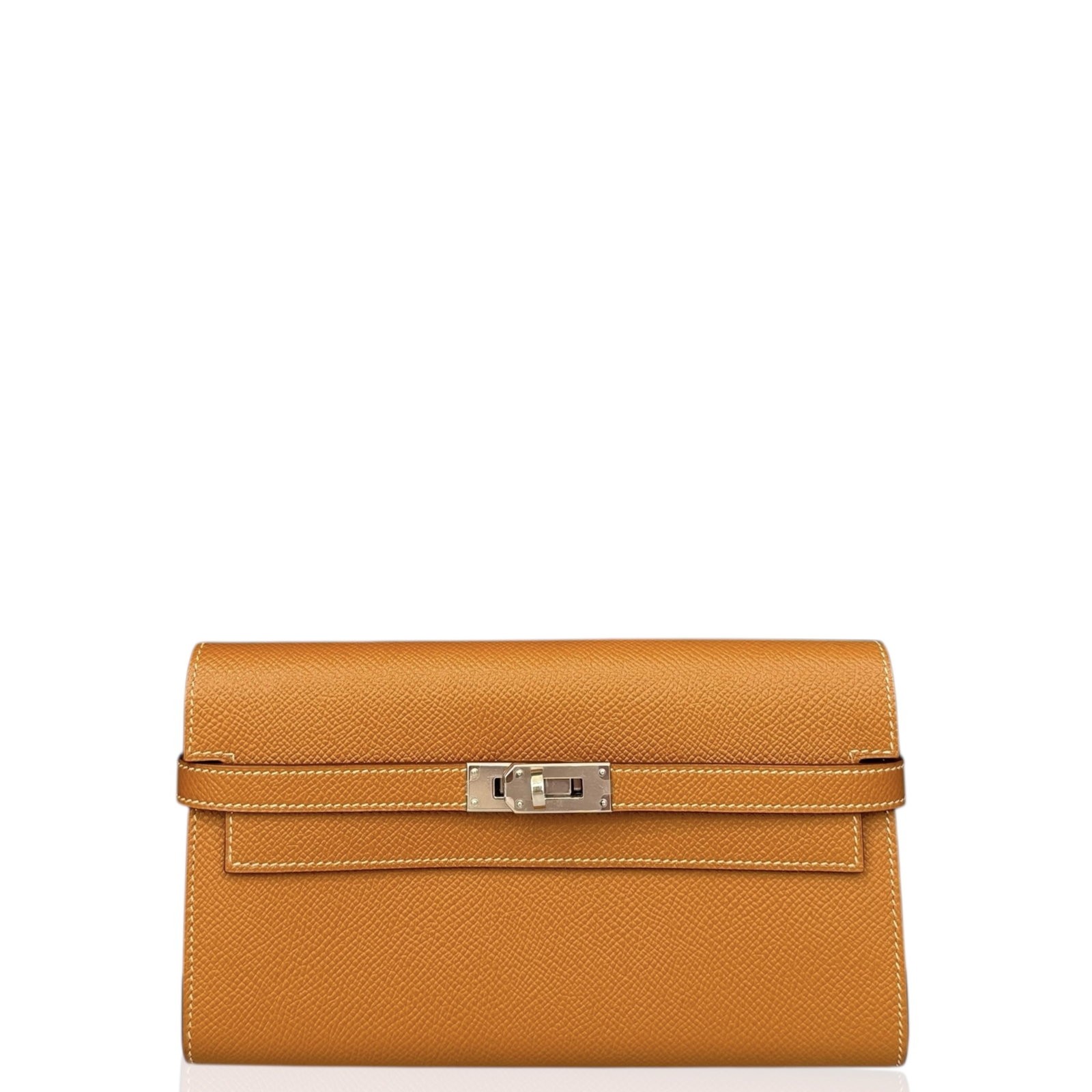 Hermes Kelly Longue Wallet 37 Gold Epsom (vb032326b3)