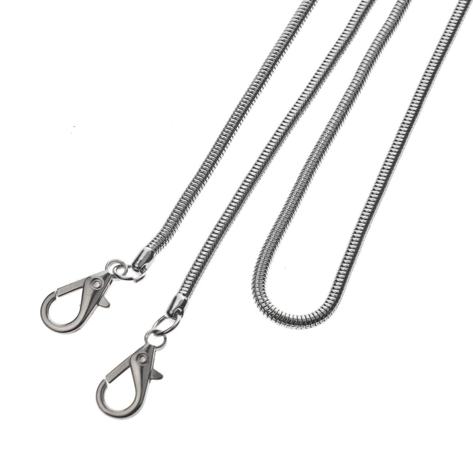 Replacement Bag Strap Snake Chain For Handbag Crossbody Shoulder Bag Purse 120cm