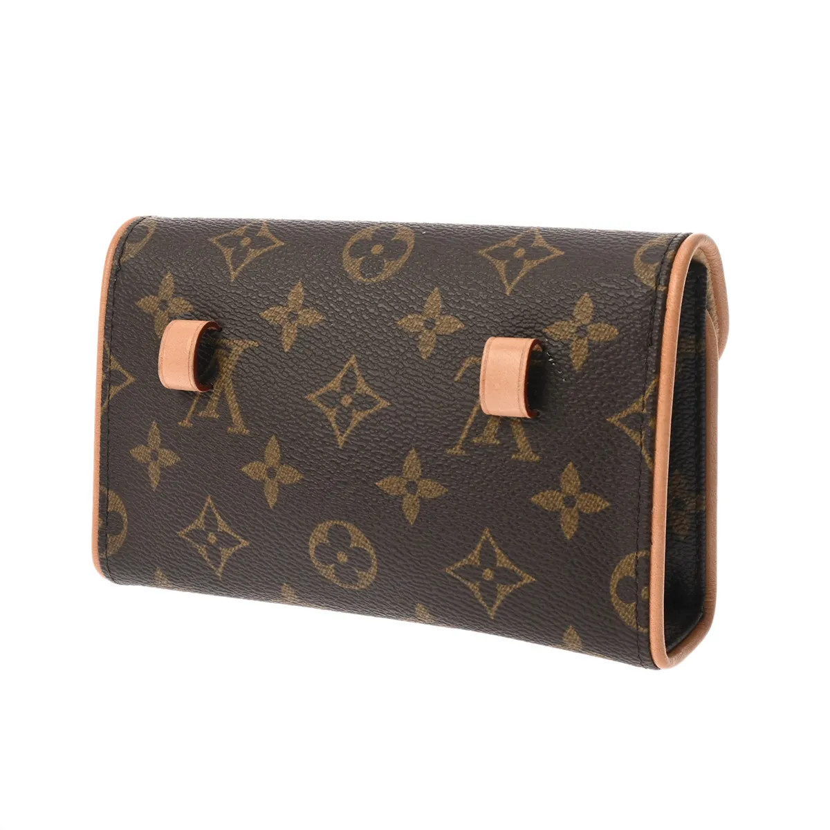 Louis Vuitton Pochette M51855 Belt Bag Monogram Canvas Brown #WB3065