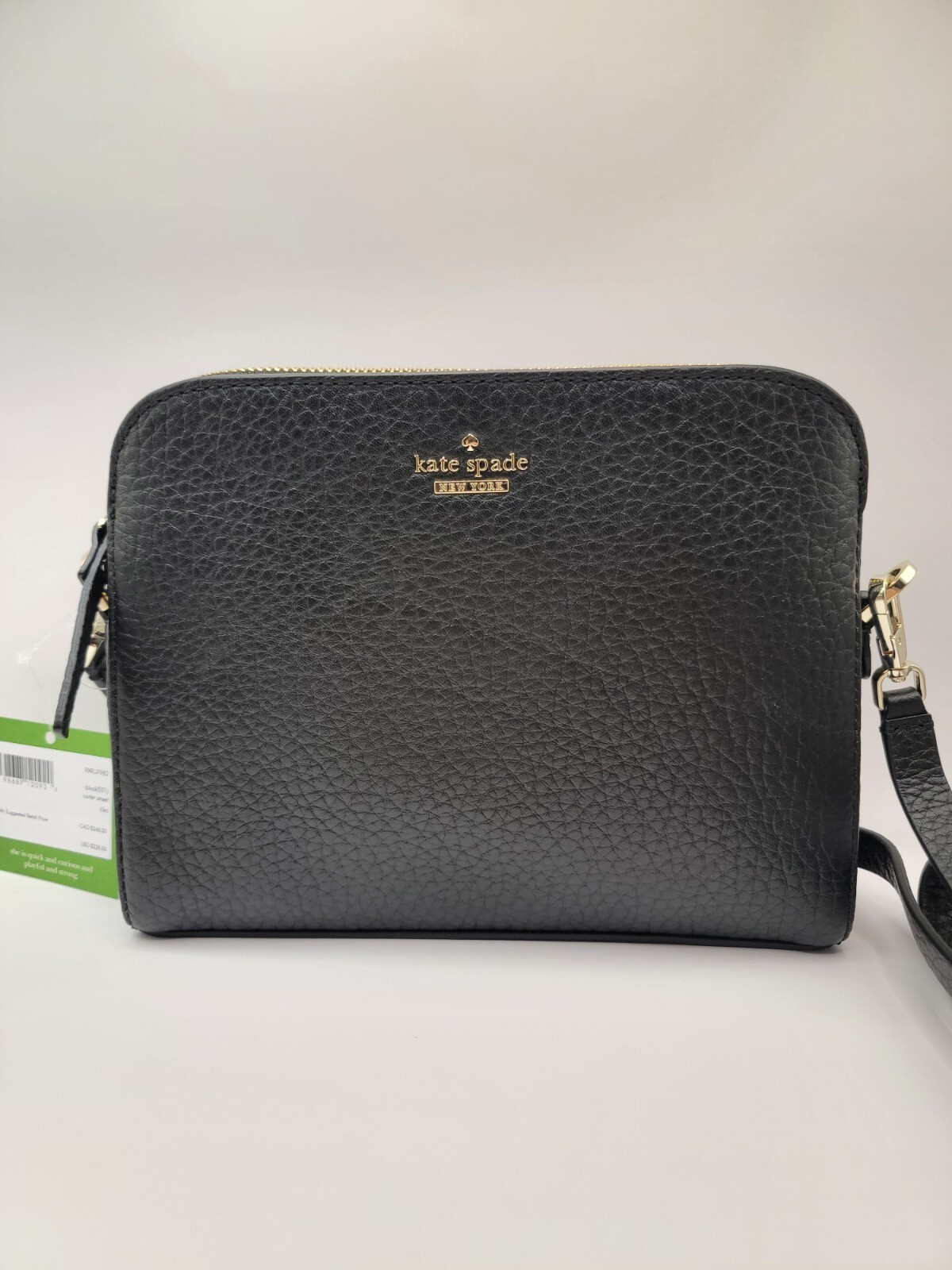 New Kate Spade Carter Street Tika Crossbody Black Purse