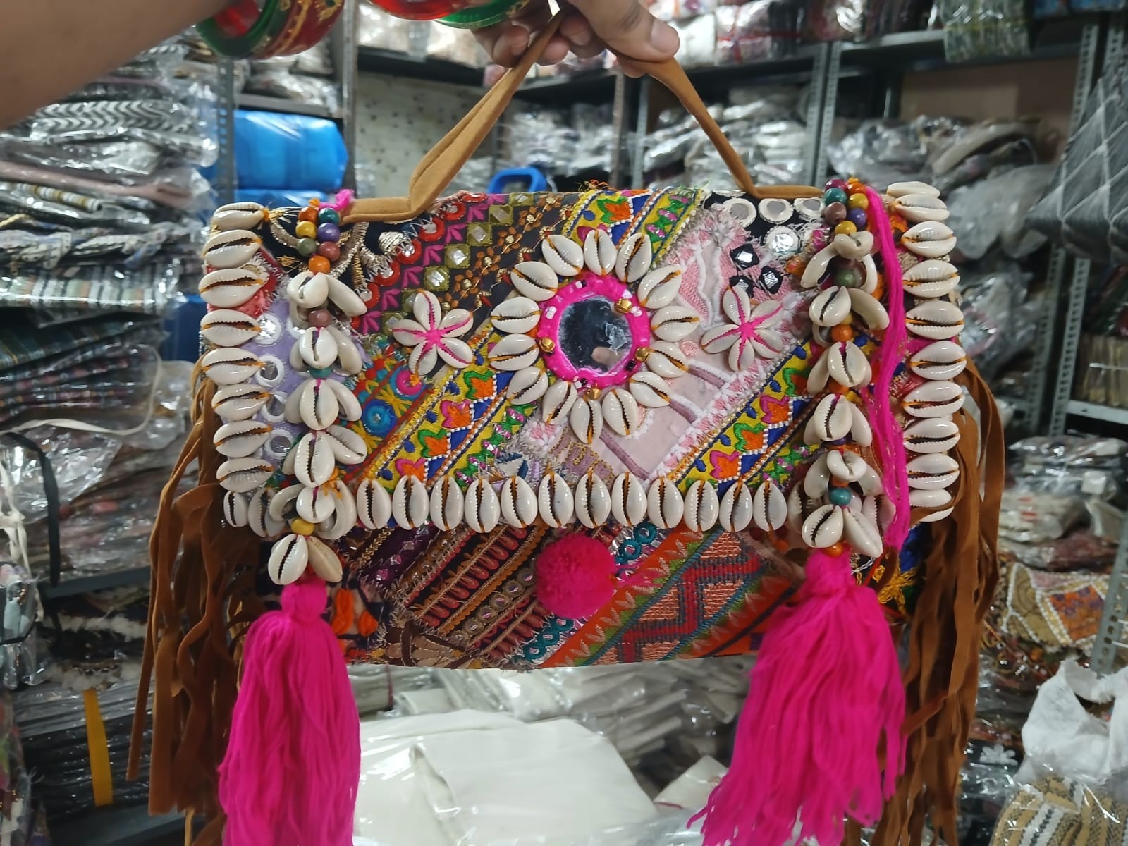 banjara bag Embroidered Boho Women Shoulder Handbag Colorful Wedding purse gift