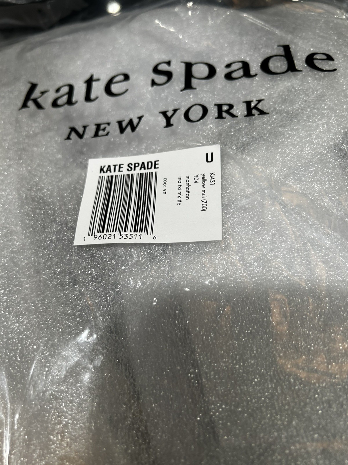 NWT Kate Spade New York Manhattan Taxi Large Market Tote Bag-Brand New With Tags