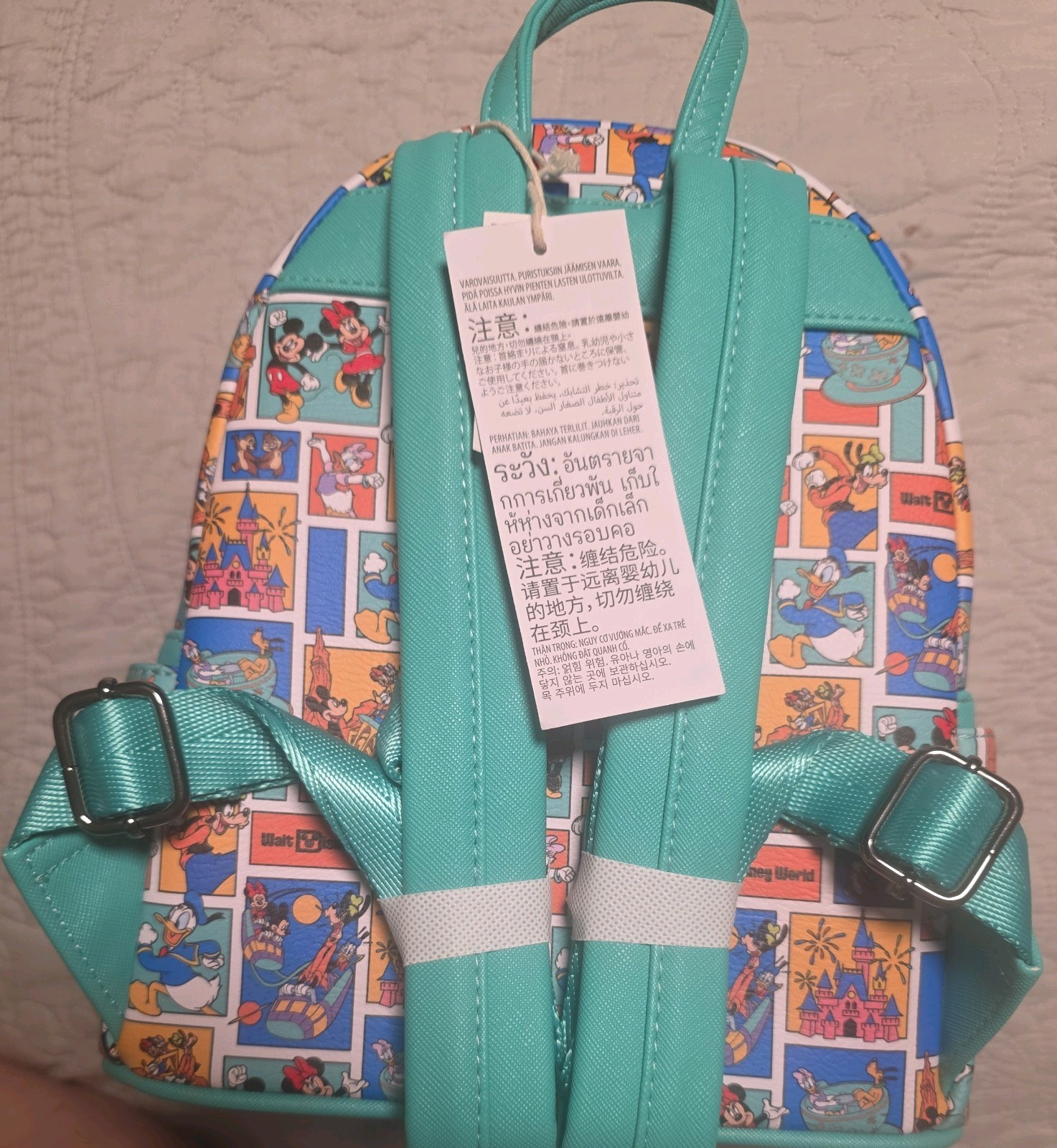 NWT Loungefly Disney Parks Mickey and Friends Play in the Park Backpack