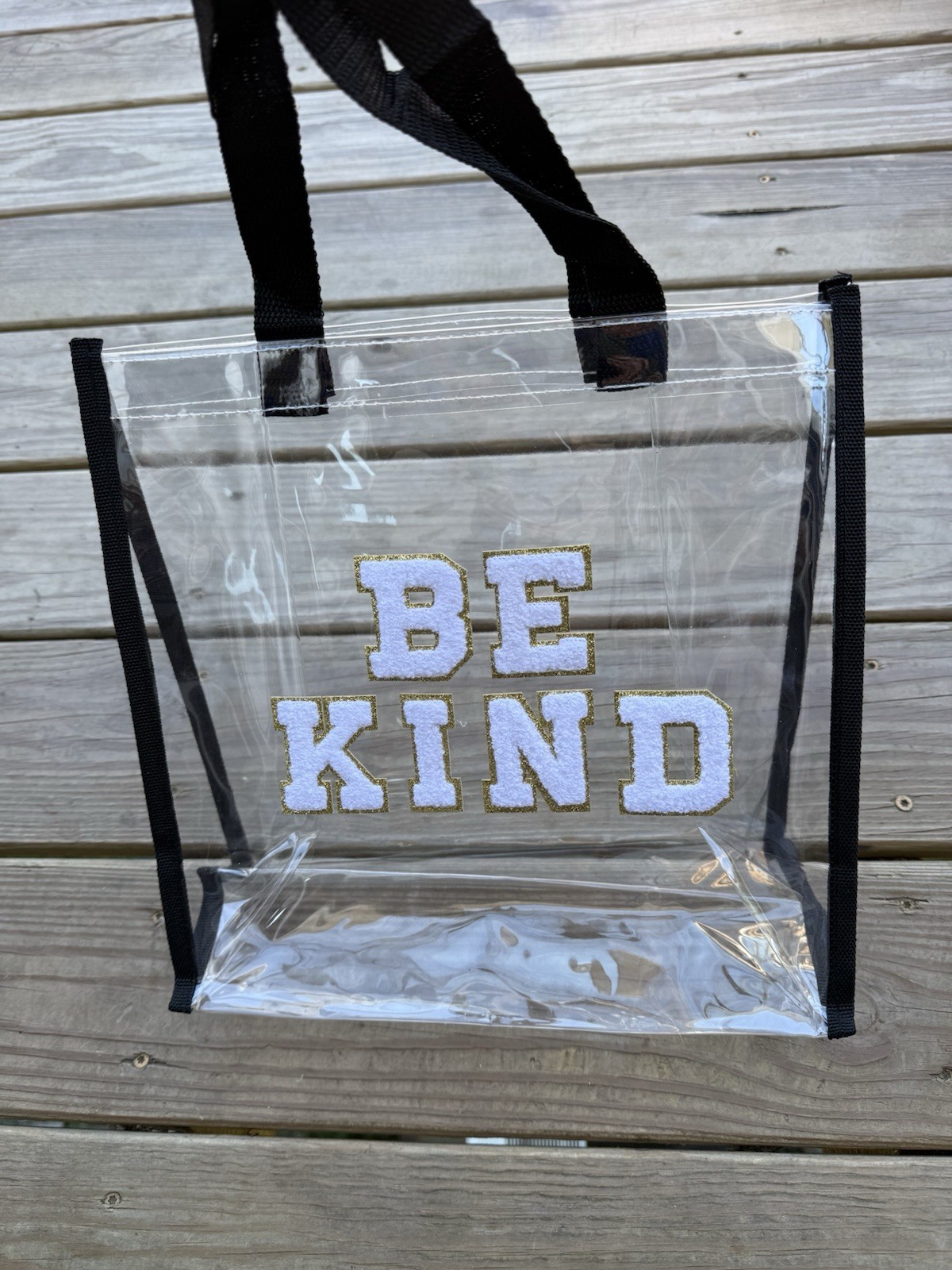 Be Kind, Kindness Matter, Tote Bag, Clear Tote Bag, Lunch Bag, Snack Bag