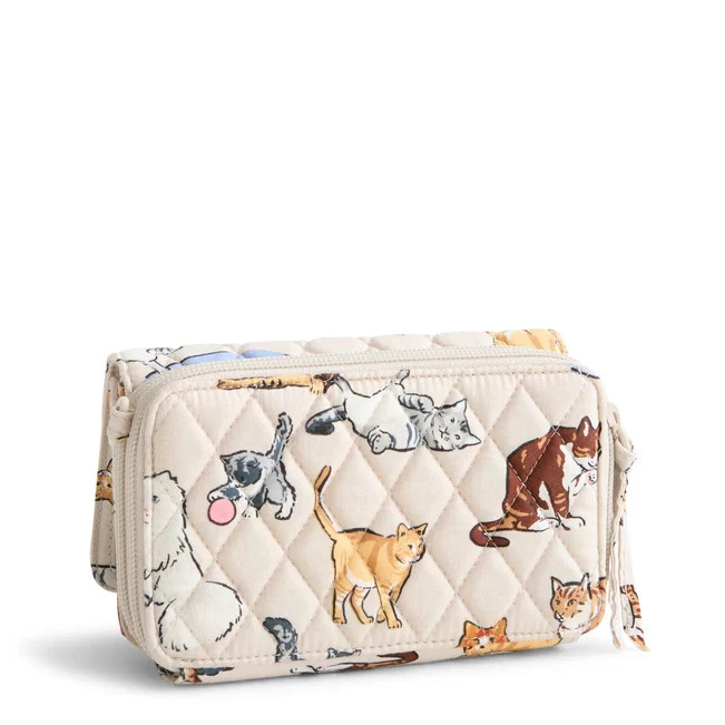 CATS Vera Bradley A Cat’s Life All 3 in One Crossbody Wristlet Wallet NWT