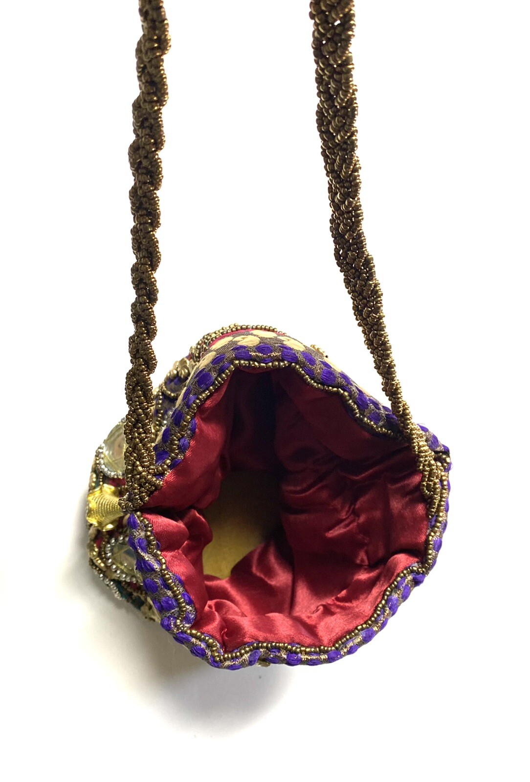 Purse Potli Indian Evening Bag Ethnic Wedding Bridal Or Everyday Hand Bag Gift