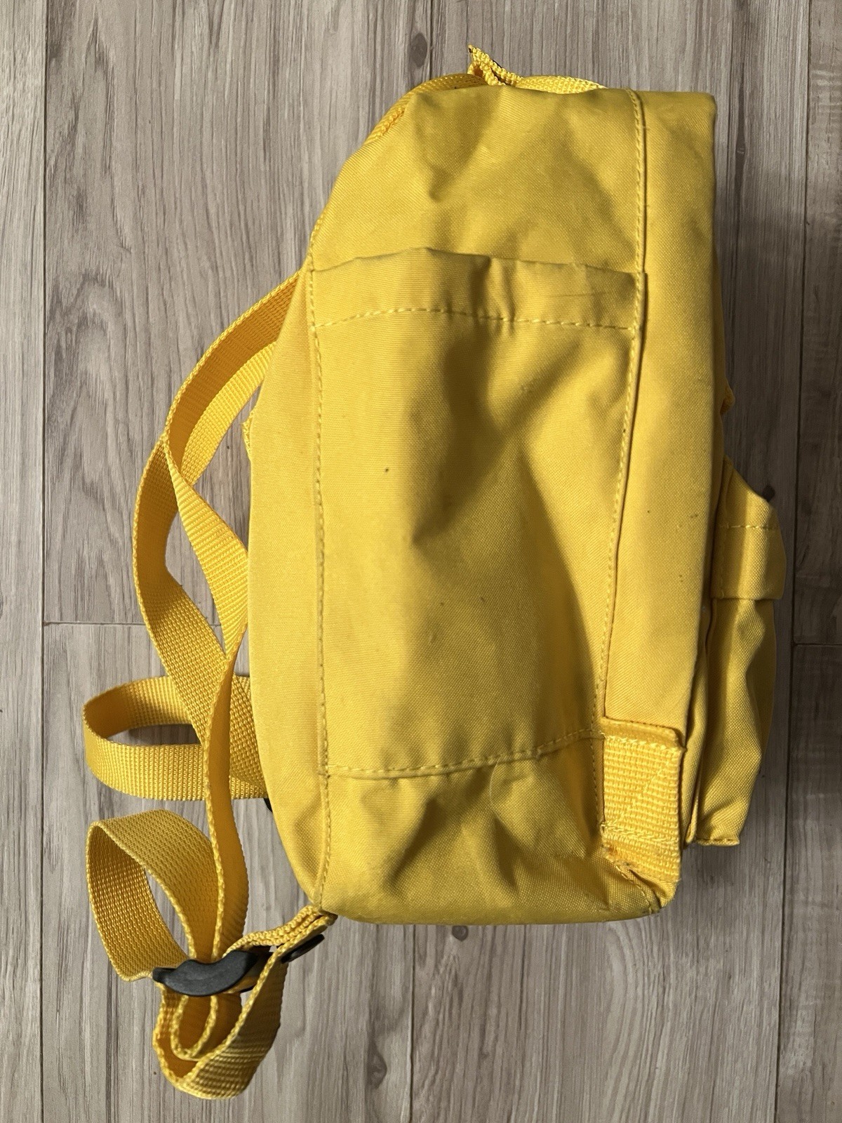 Fjallraven Kanken Everyday Outdoor Mini Backpack, Ochre Yellow, Vinylon