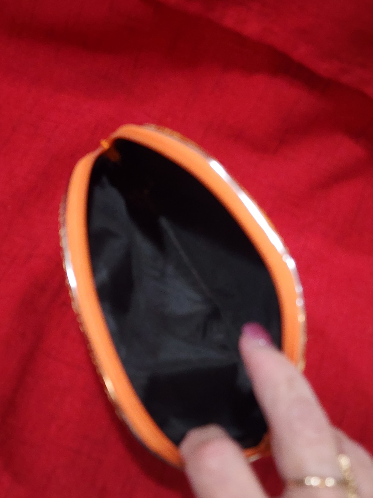 Chinese Silk Brocade Purse/Jewelry Pouch